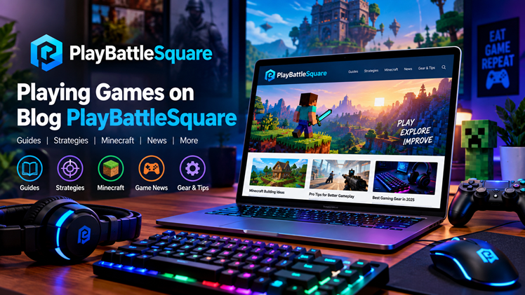 Playing Games on Blog PlayBattleSquare